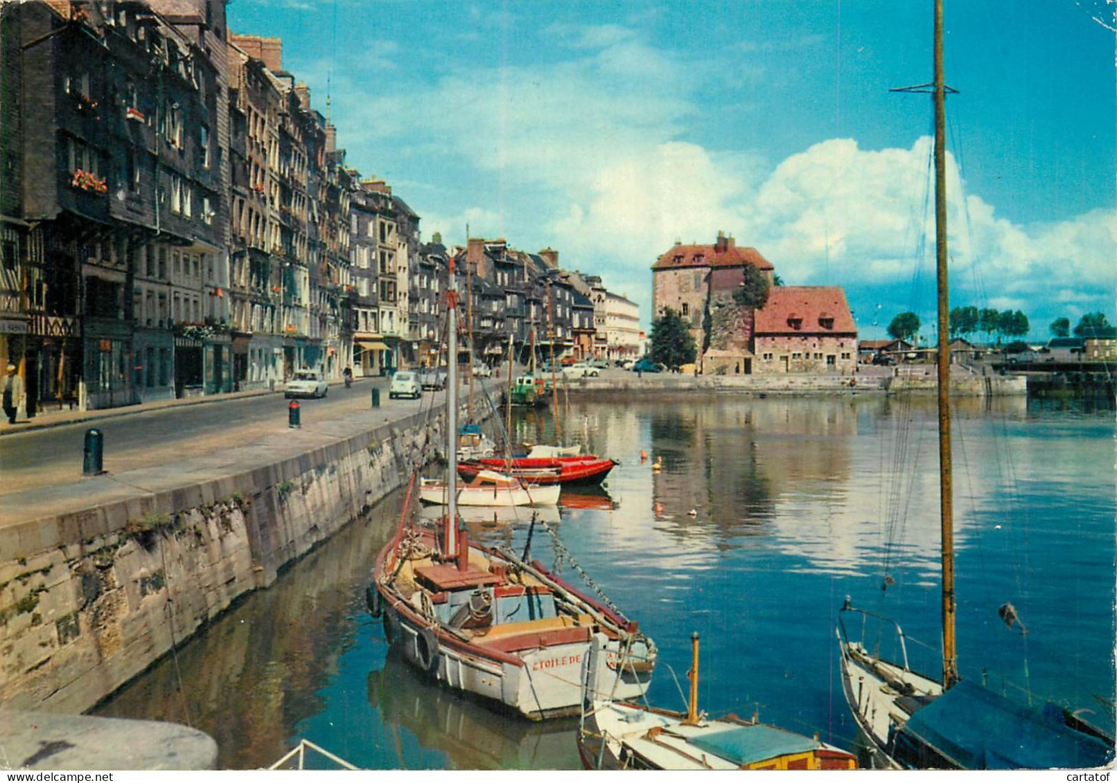 HONFLEUR . Le Vieux Bassin Le Quai Ste-Catherine Et La Lieutenance - Honfleur