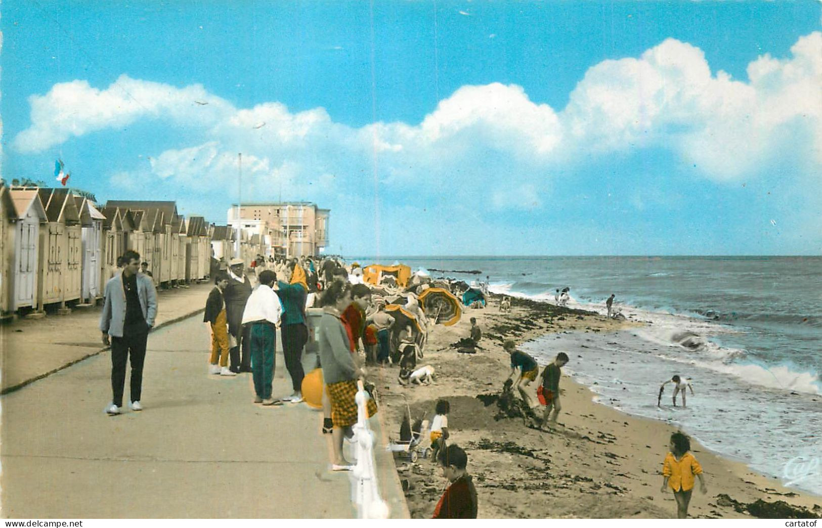 LUC SUR MER . La Plage Et Le Promenade. - Luc Sur Mer