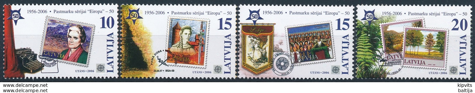 Latvia Mi 652-55 ** MNH Complete Set Lettonie Lettland Letonia Letland - 2006