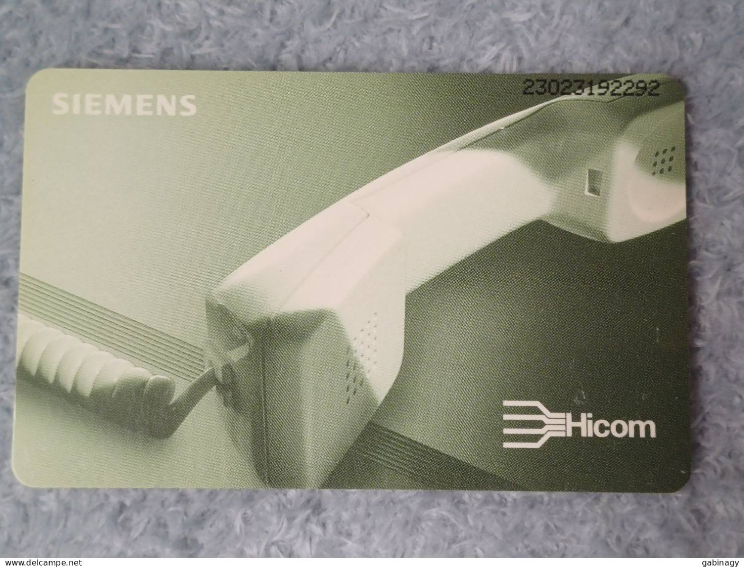 GERMANY-1130 - O 0499b - Siemens AG – Hicom 8 - 5.000ex. - O-Series : Customers Sets