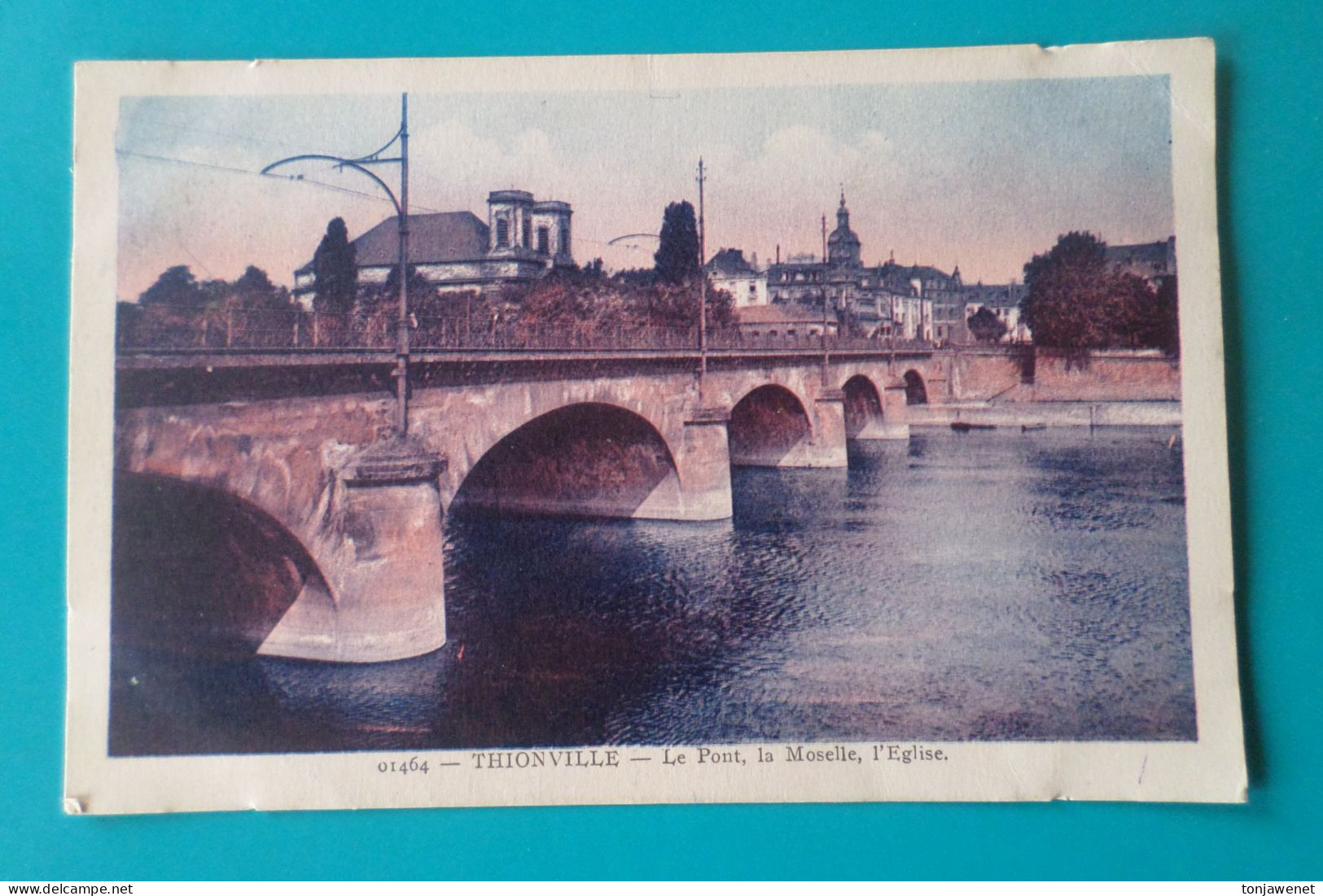 THIONVILLE - Le Pont Sur La Moselle - L'Eglise ( 57 Moselle ) - Thionville