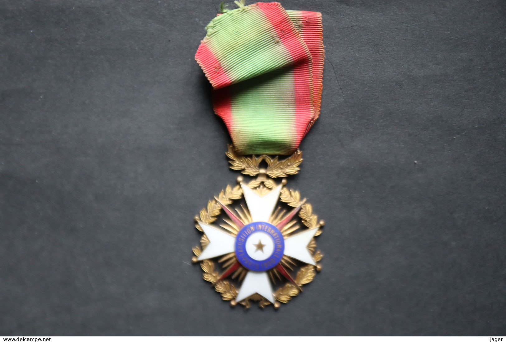 Médaille émaillée Exposition Internationale Paris 1900 - Frankrijk