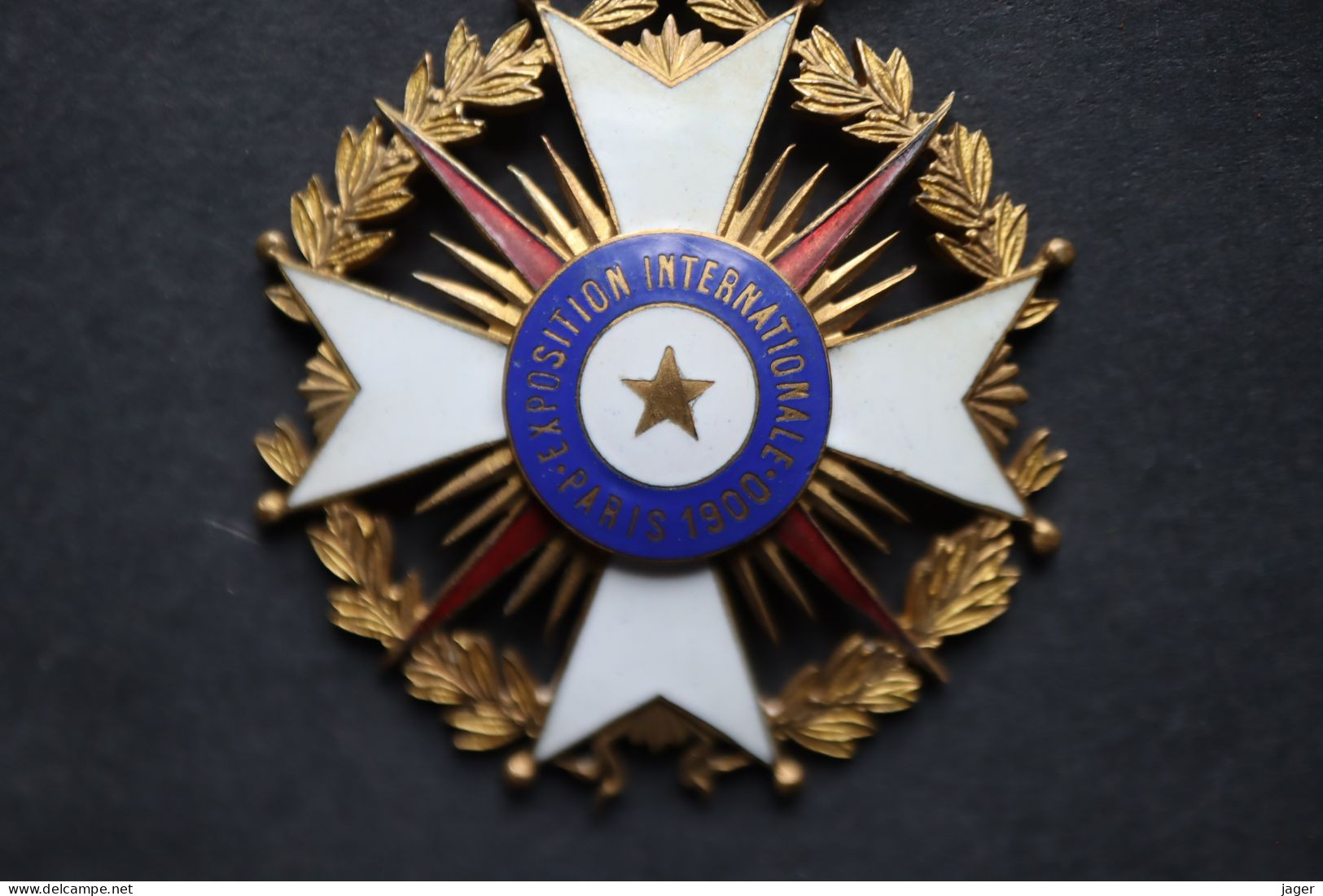 Médaille émaillée Exposition Internationale Paris 1900 - Frankreich