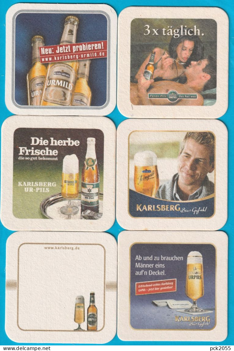 Karlsberg Brauerei Homburg Saar 28 Verschiedene Bierdeckel Ungebraucht ( Lot 5 ) - Portavasos