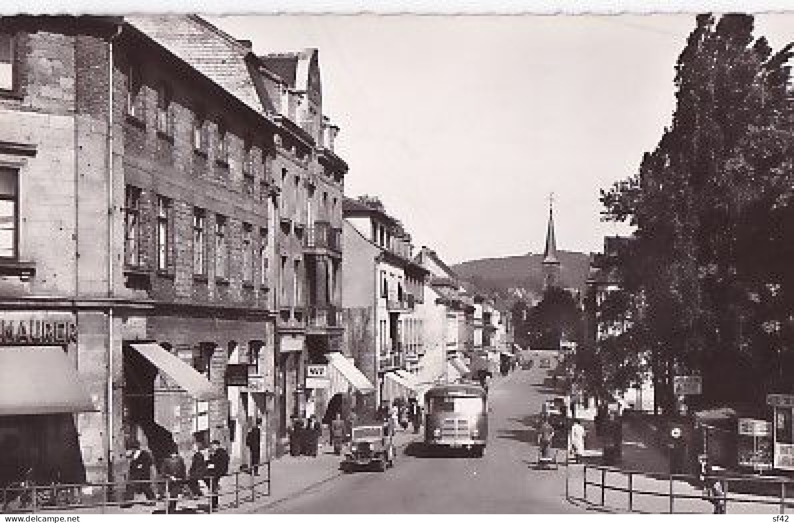 SANKT WENDEL                  BLICK VOM BAHNHOF - Kreis Sankt Wendel