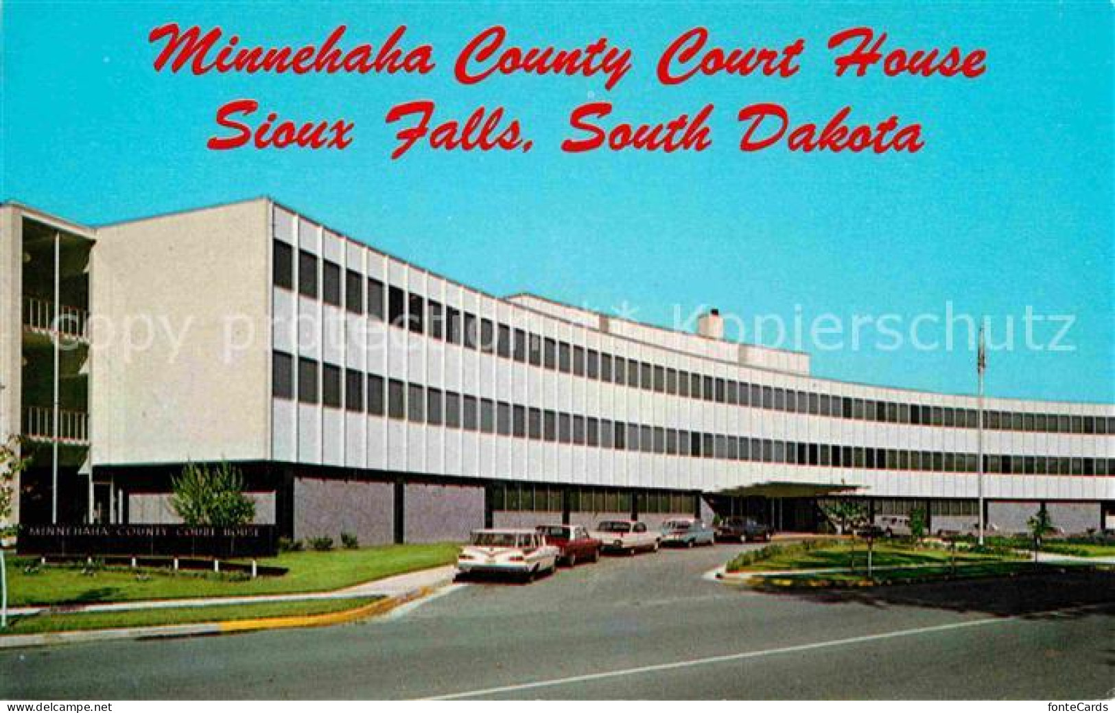 72891668 Sioux_Falls Minnehaha Country Court House - Autres & Non Classés