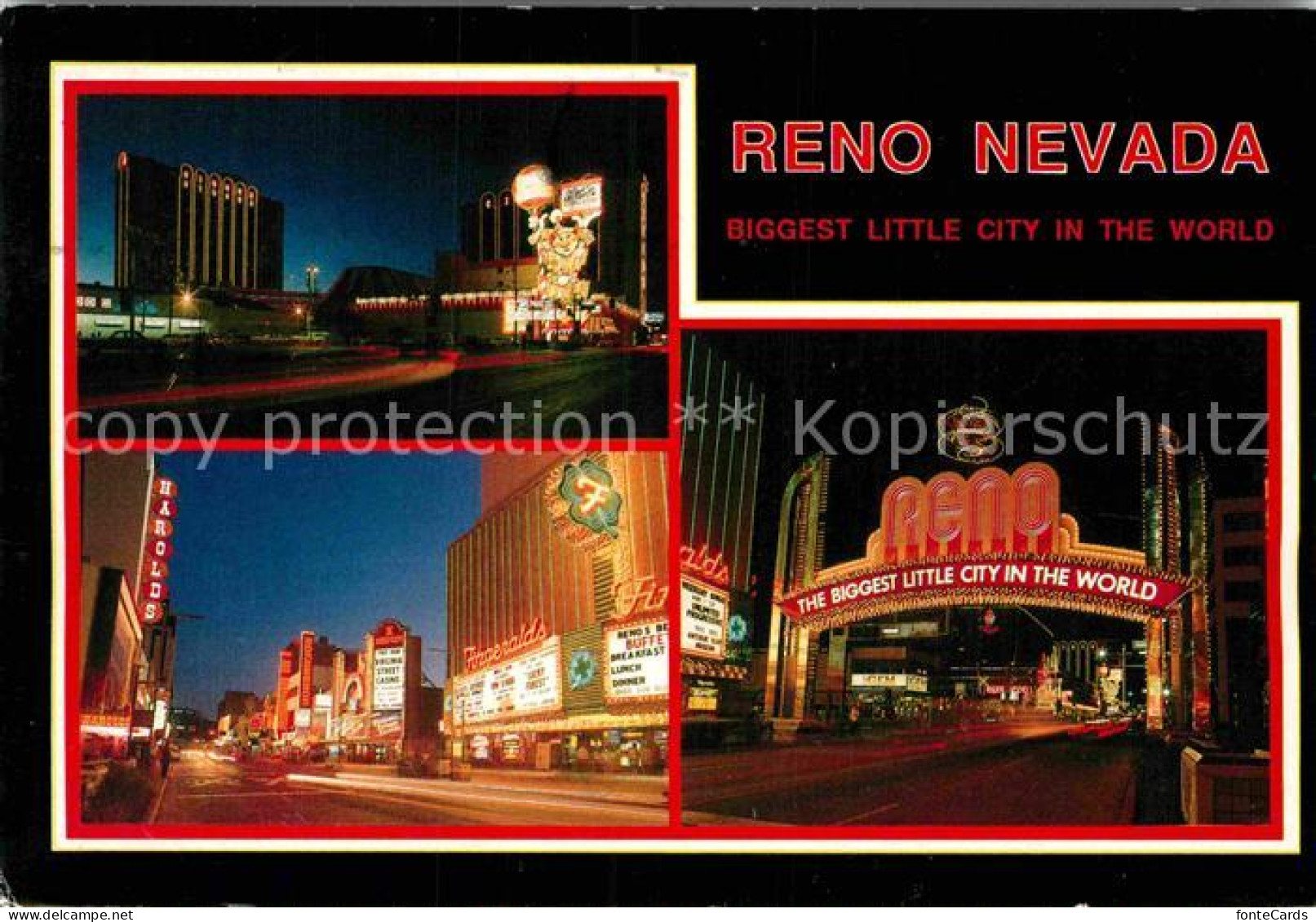 72875662 Reno_Nevada The Biggest Little City In The World At Night - Other & Unclassified