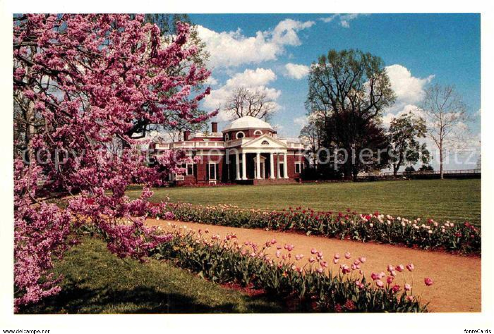72863575 Charlottesville_Virginia West Front Of Monticello President Jeffersons  - Autres & Non Classés