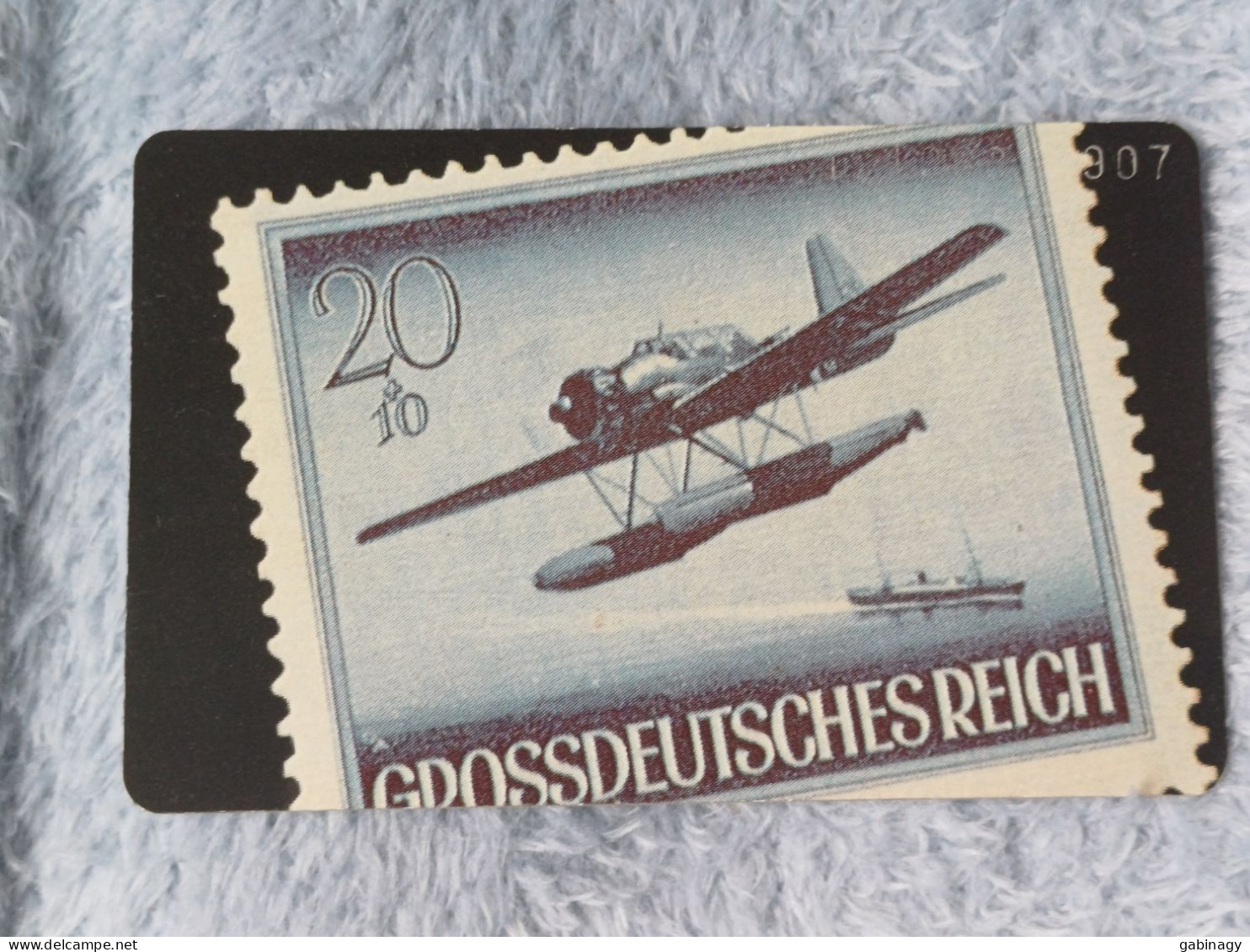 GERMANY-1146 - O 0285 - Historische Zeitdokumente - Briefmarke Deutsches Reich - Stamp - 5.000ex. - O-Series : Séries Client