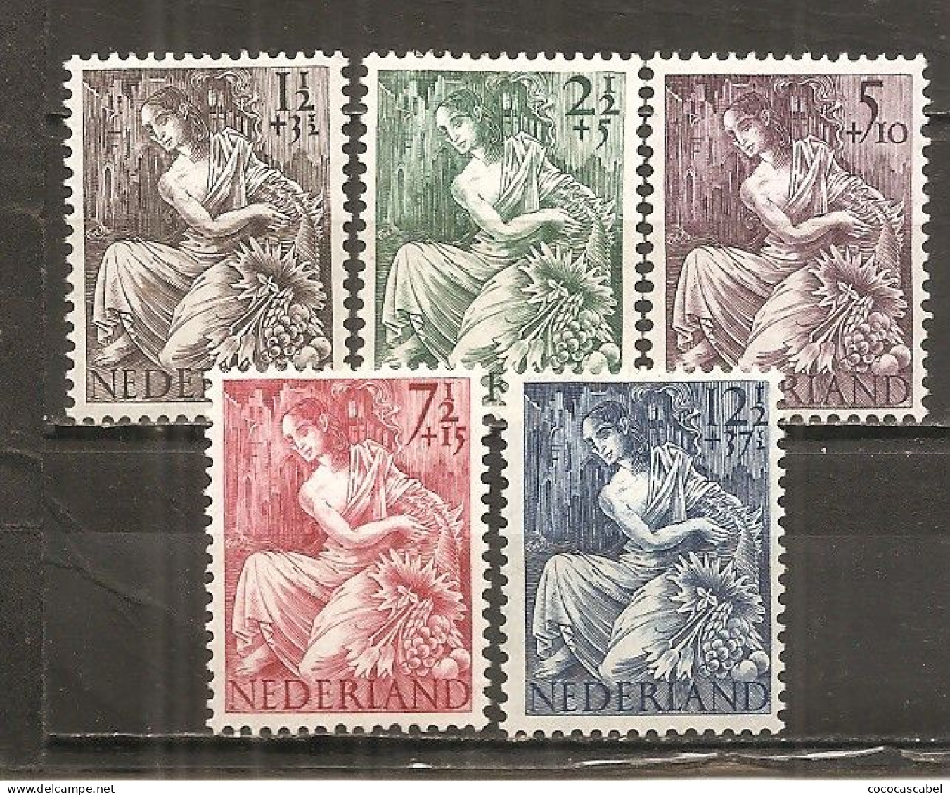 Holanda-Holland  Nº Yvert  446-50 (MH/*) - Unused Stamps