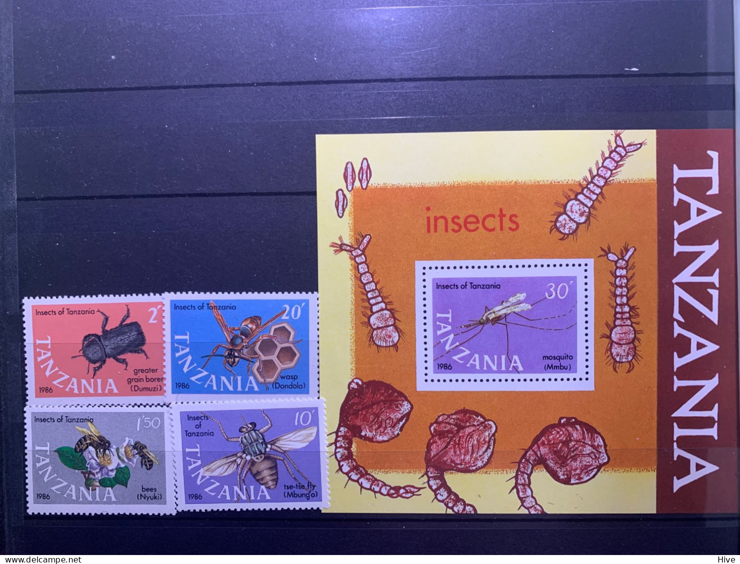 Tanzania 1986 Insects.Honeybees// MNH - Other & Unclassified