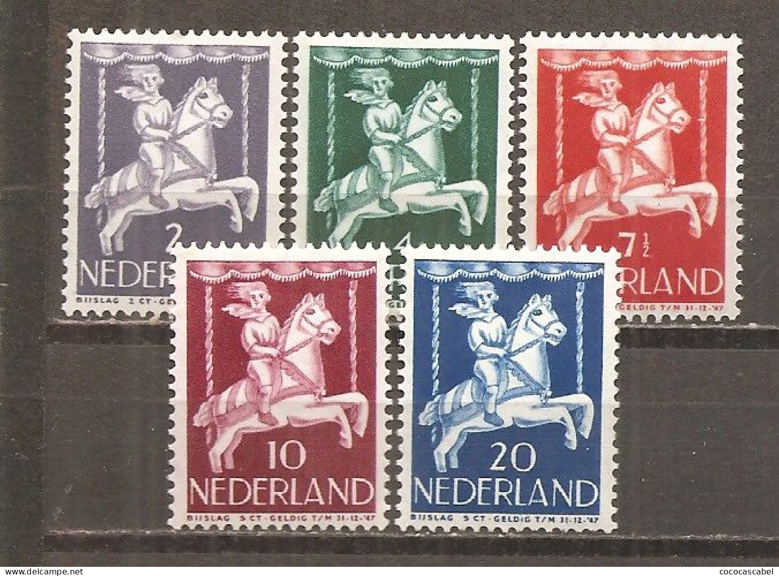 Holanda-Holland  Nº Yvert  461-65 (MH/*) - Unused Stamps