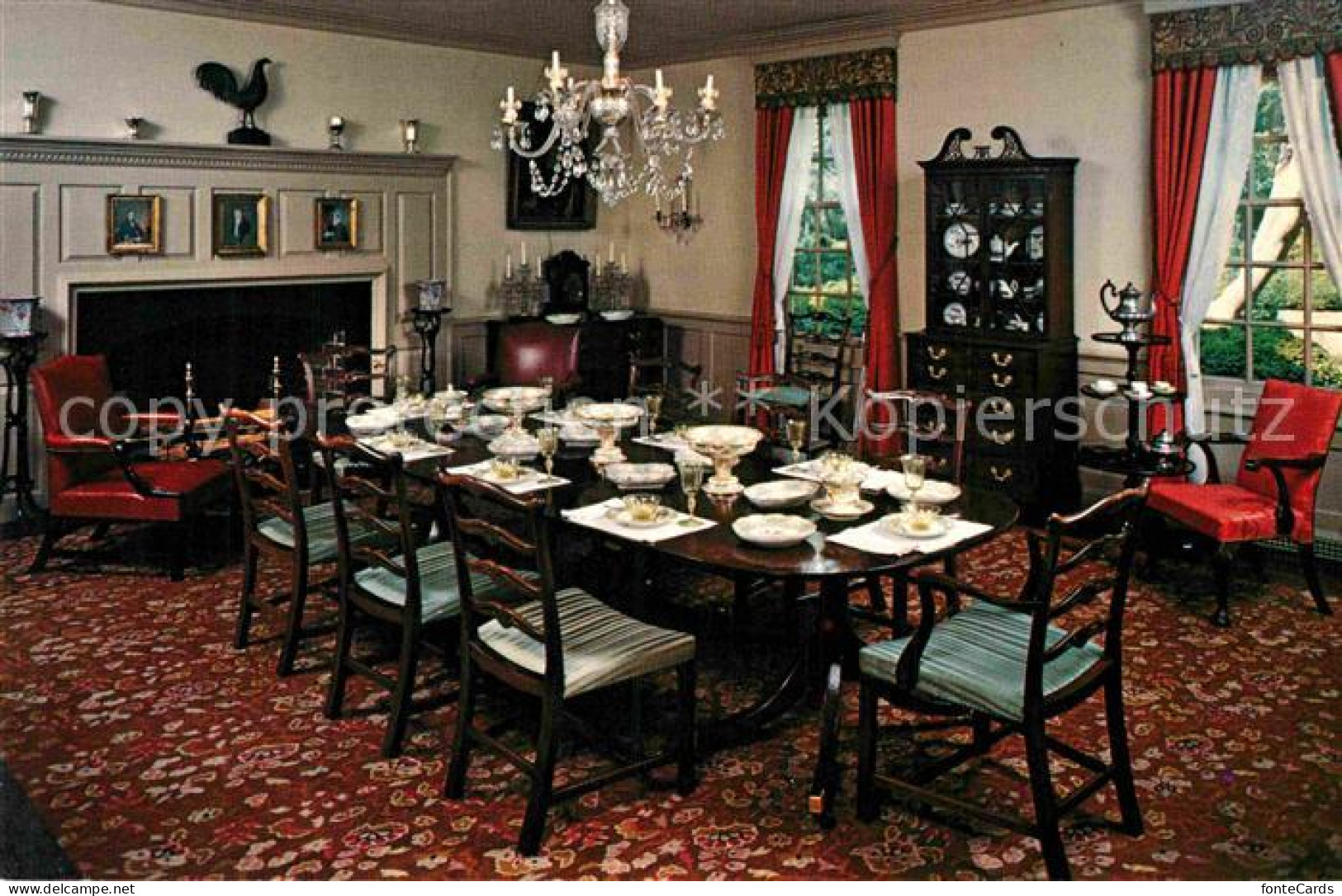 72814430 Williamsburg_Virginia Bassett Hall The Dining Room - Sonstige & Ohne Zuordnung