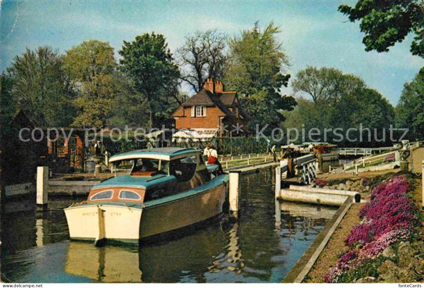 72805813 Sonning Sonning Lock Schleuse  - Autres & Non Classés