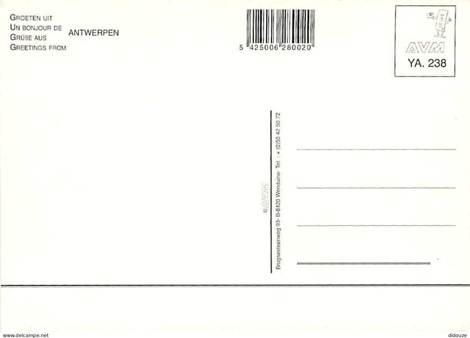 Belgique - Anvers - Antwerpen - Multivues - Carte Neuve - CPM - Voir Scans Recto-Verso - Antwerpen