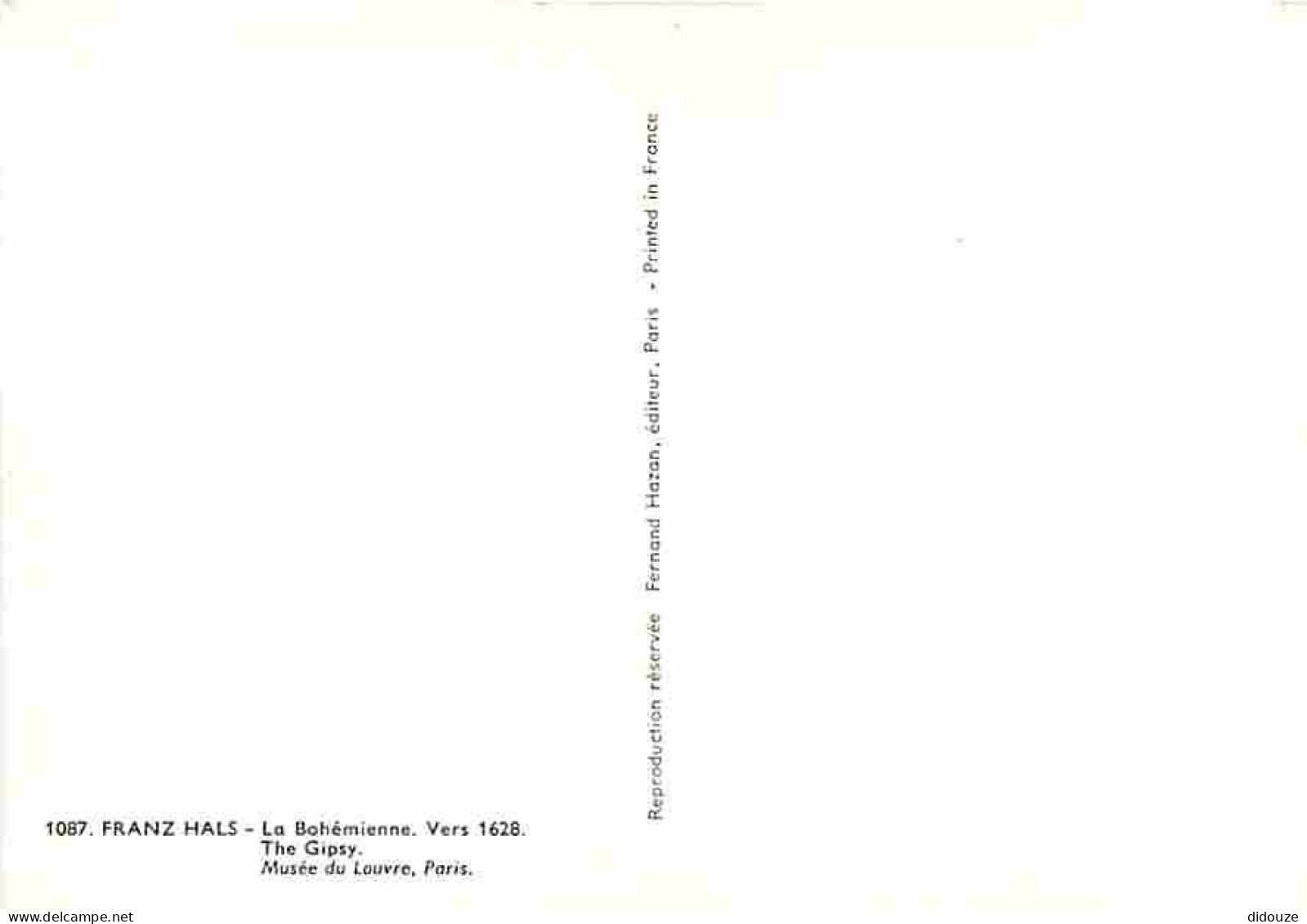 Art - Peinture - Franz Hals - La Bohémienne - Carte Neuve - Musée Du Louvre - CPM - Voir Scans Recto-Verso - Paintings