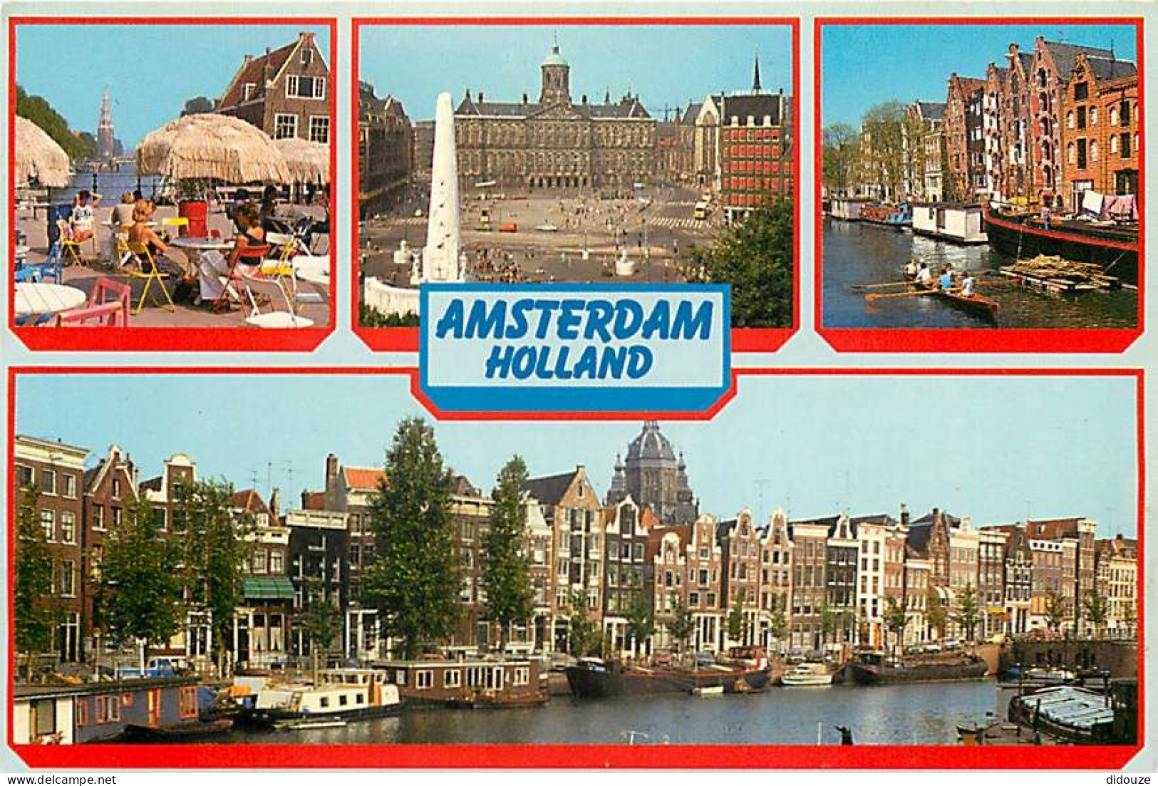 Pays-Bas - Nederland - Amsterdam - Multivues - CPM - Voir Scans Recto-Verso - Amsterdam