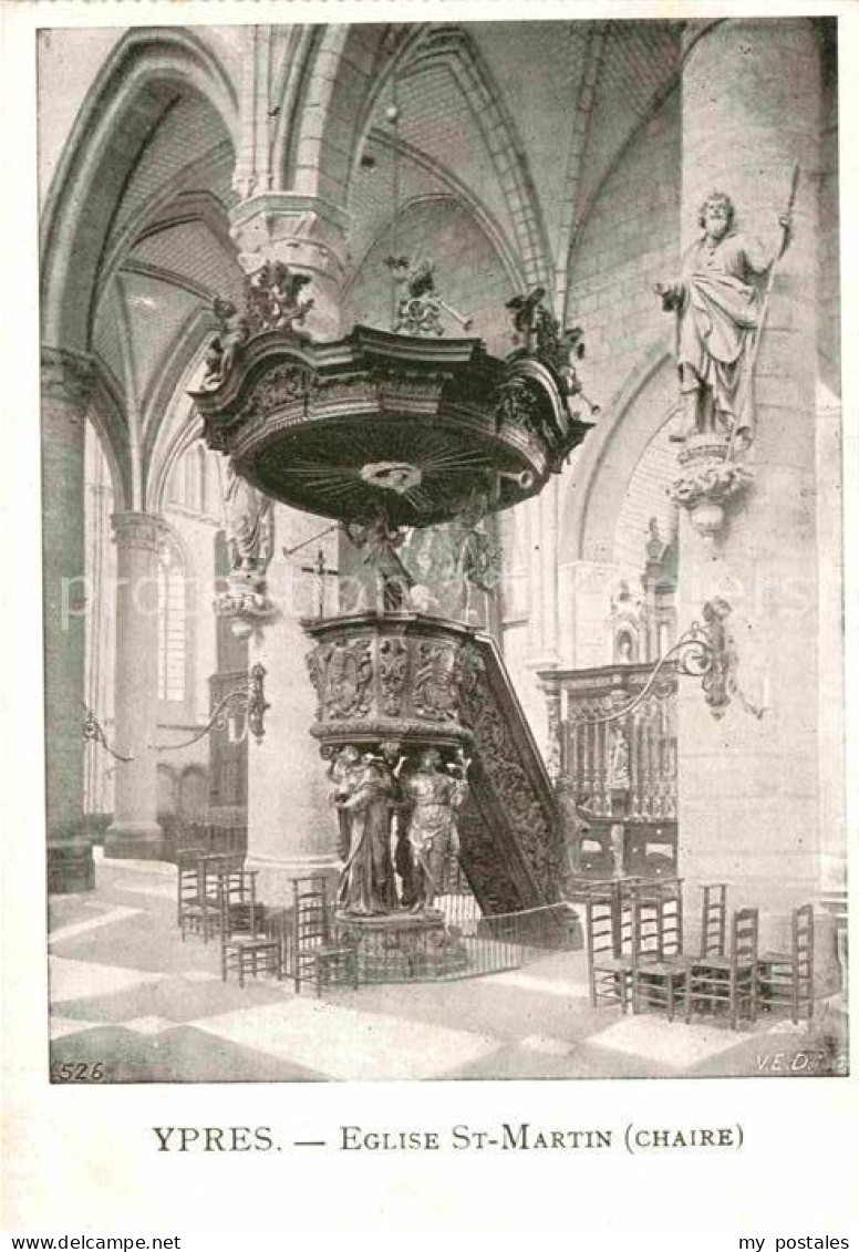 72892110 Ypern Ypres Eglise Saint Martin Interieur Ypern Ypres - Ieper