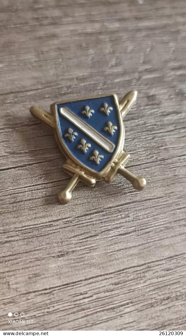 Golden Lilly War Period Badge Army Bosnia And Hercegovina PAYPAL ONLY - Army