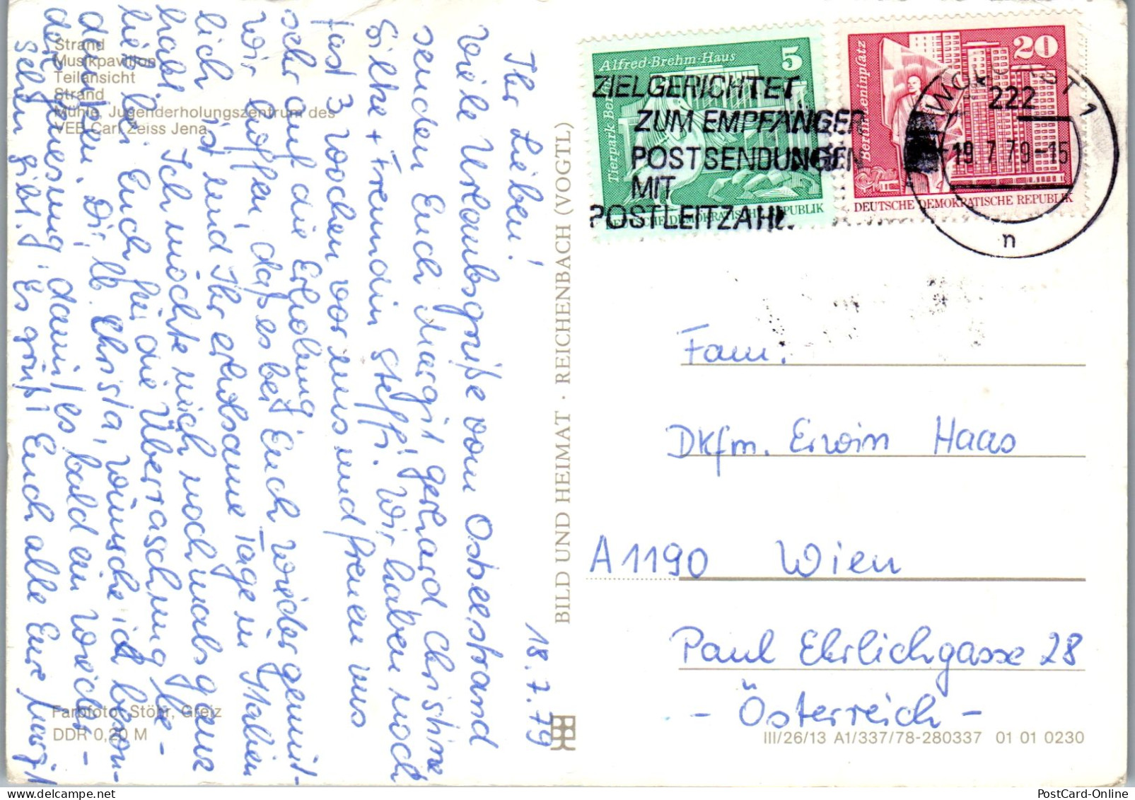 51642 - Deutschland - Trassenheide , Usedom , Mehrbildkarte - Gelaufen 1979 - Usedom