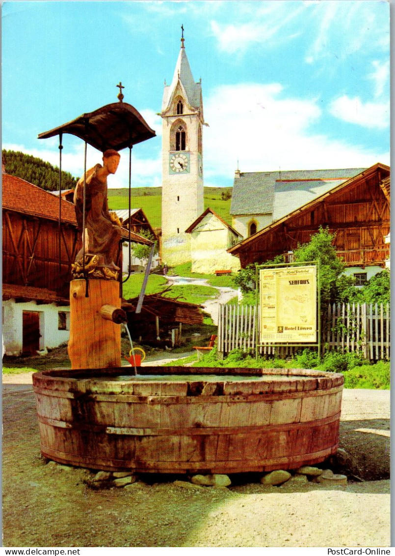 51497 - Tirol - Serfaus , Dorfbrunnen , Oberinntal - Gelaufen 1979 - Landeck