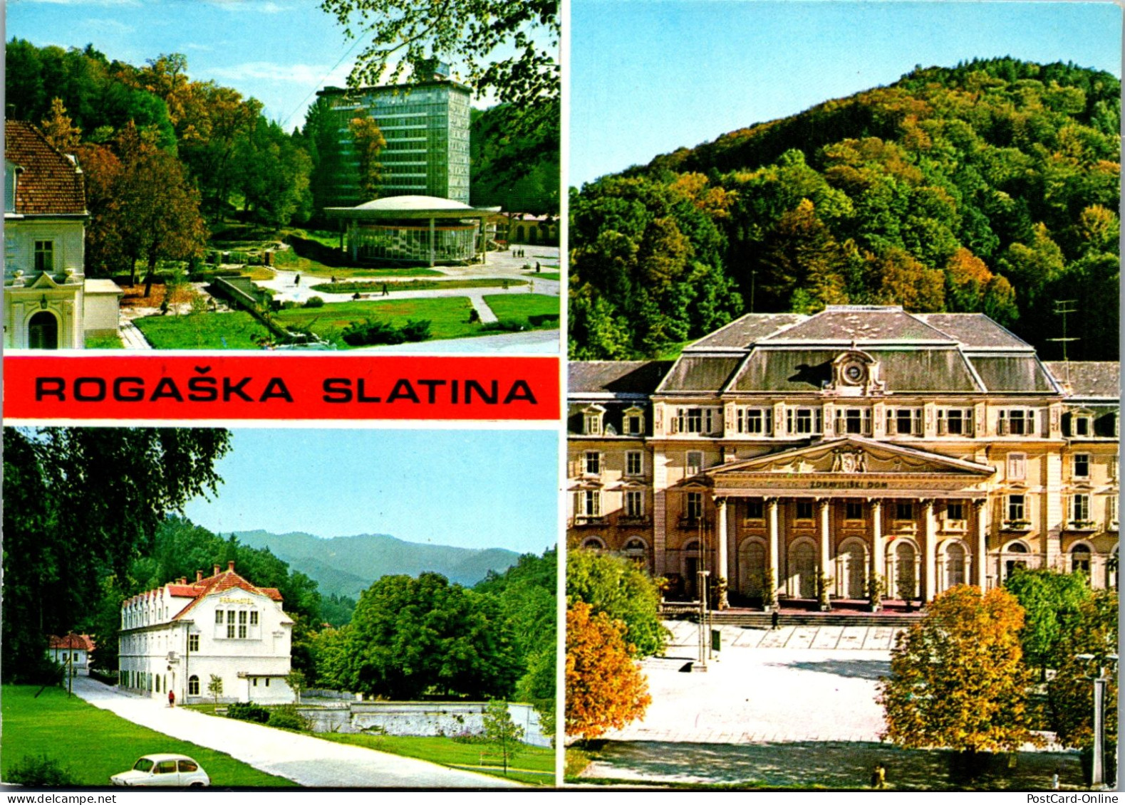 51415 - Slowenien - Rogaska Slatina , Mehrbildkarte - Gelaufen 1973 - Slovénie