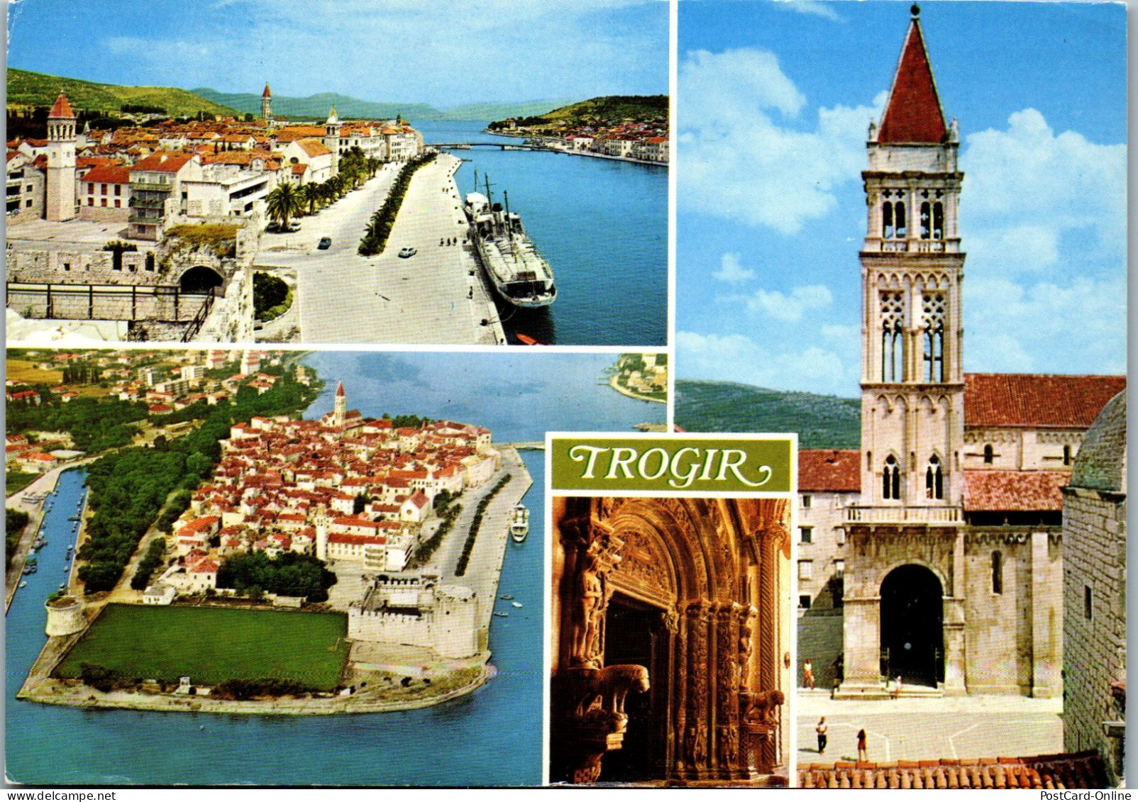 51380 - Kroatien - Trogir , Mehrbildkarte - Gelaufen 1983 - Croatia