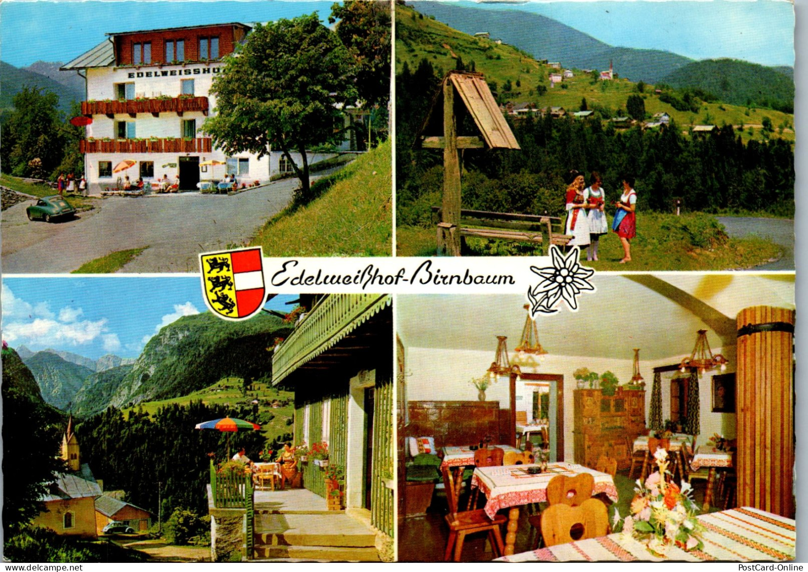 51963 - Kärnten - Birnbaum , Lesachtal , Edelweisshof - Gelaufen 1971 - Lesachtal