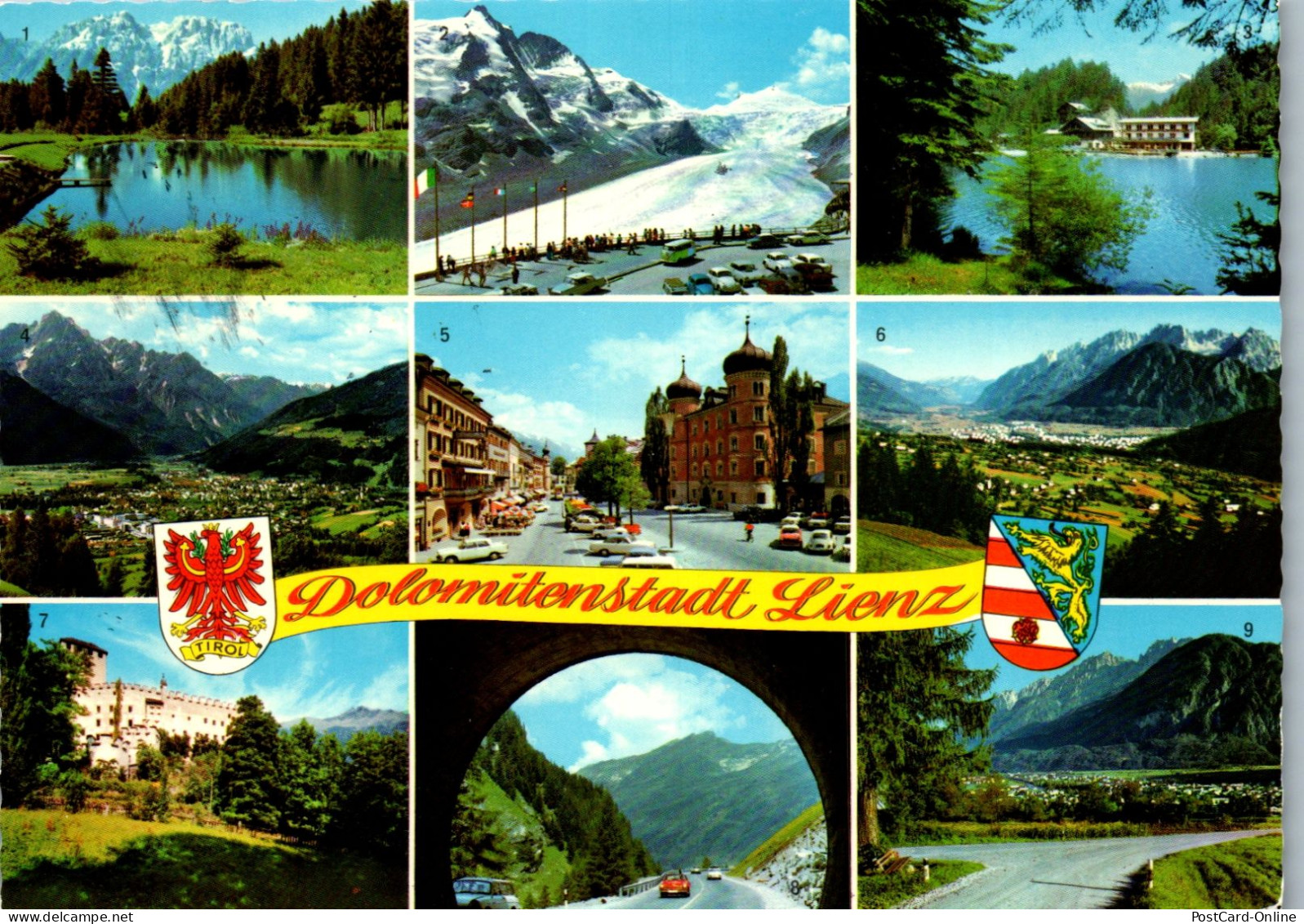 51895 - Tirol - Lienz , Mehrbildkarte - Gelaufen  - Lienz