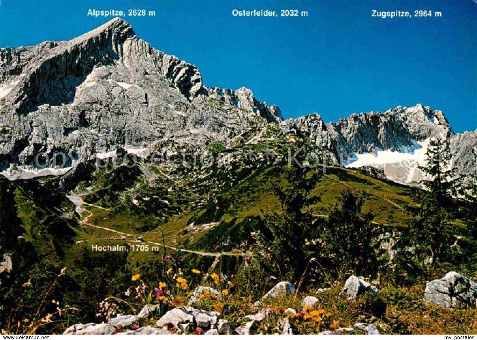 72890046 Garmisch-Partenkirchen Wanderparadies Kreuzeck Und Alpspitzgebiet Bergs - Garmisch-Partenkirchen