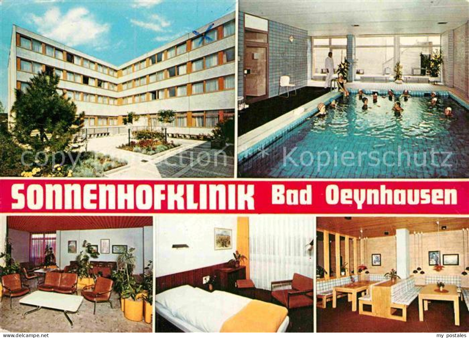 72889917 Bad Oeynhausen Sonnenhofklinik Hallenbad Bad Oeynhausen - Bad Oeynhausen