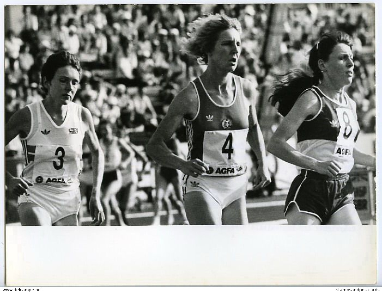 European Cup Athletics Final Berlin Germany DDR 1985 Athletisme Allemagne Press Photo - Sport