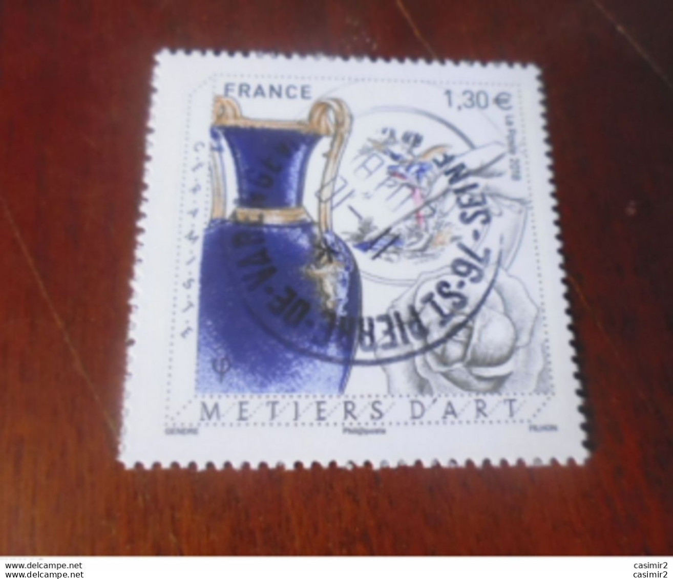 OBLITERATION RONDE SUR TIMBRE NEUF  CERAMISTE YVERT N°5264 - Used Stamps