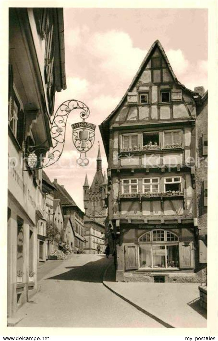 72884784 Bad Wimpfen Salzgasse Blauer Turm Gasthaus Feyerabend  Bad Wimpfen - Bad Wimpfen