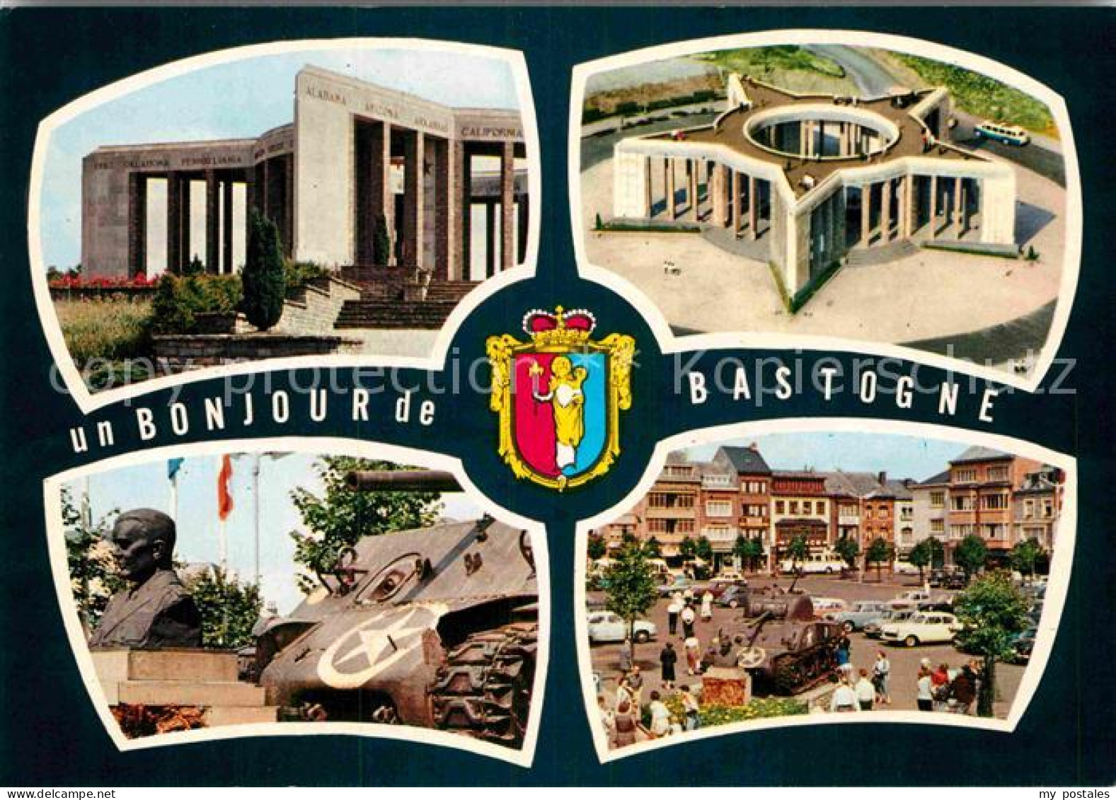 72884055 Bastogne Liege Kriegerdenkmal Marktplatz Bastogne Liege - Andere & Zonder Classificatie