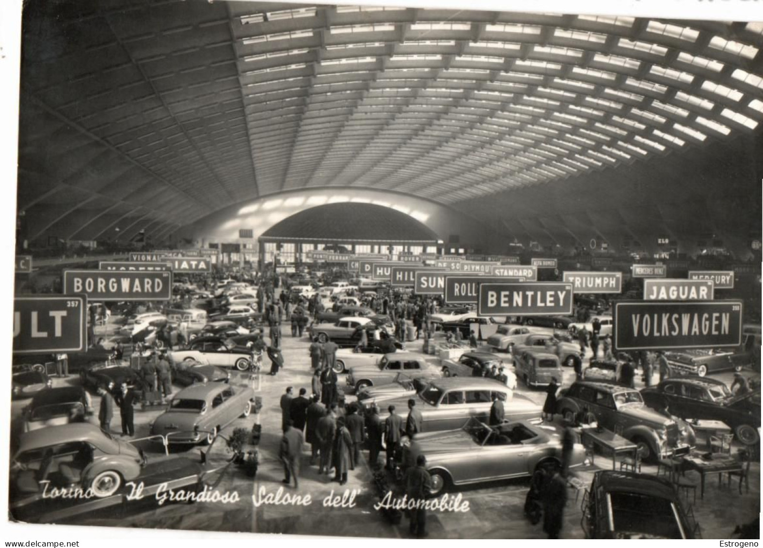 Torino Il Grandioso Salone Dell'Automobile + Stabilimenti Fiat Mirafiore - Andere & Zonder Classificatie