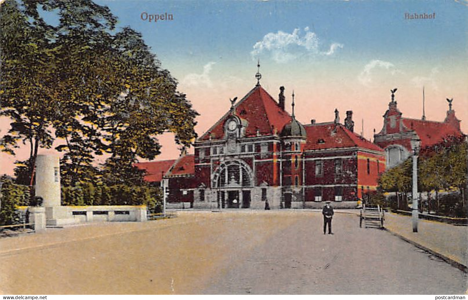Poland - OPOLE Oppeln - Bahnhof - Publ. Bruno Scholz - Poland