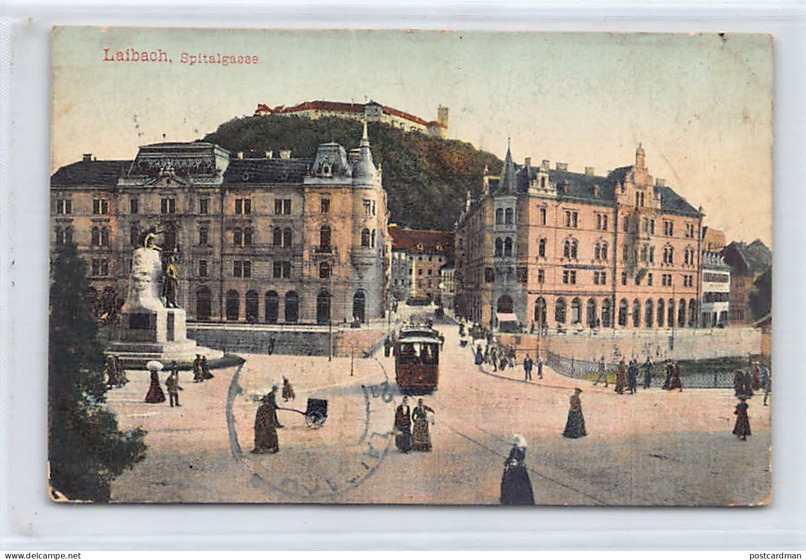 Slovenia - LJUBLJANA Laibach - Spitalgasse - Publ. J. Giontini (1906) - Slovénie