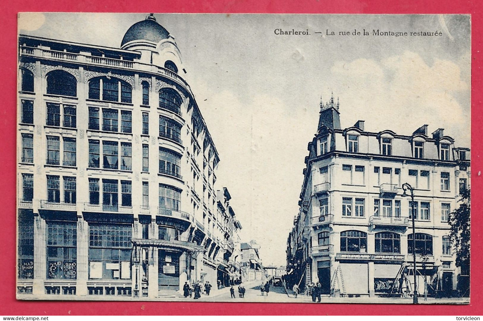 C.P. Charleroi   =   Rue  De La MONTAGNE  Restaurée - Charleroi