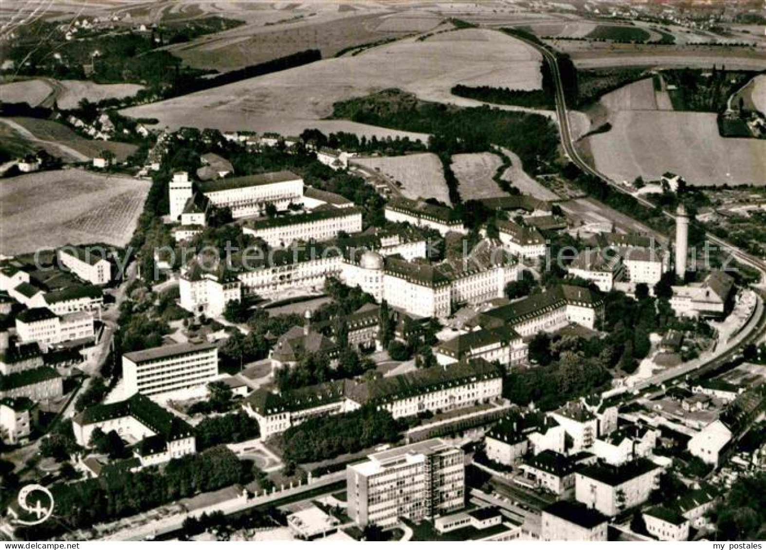 72875775 Wuerzburg Universitaetsklinik Luitpold Krankenhaus Fliegeraufnahme Wuer - Wuerzburg