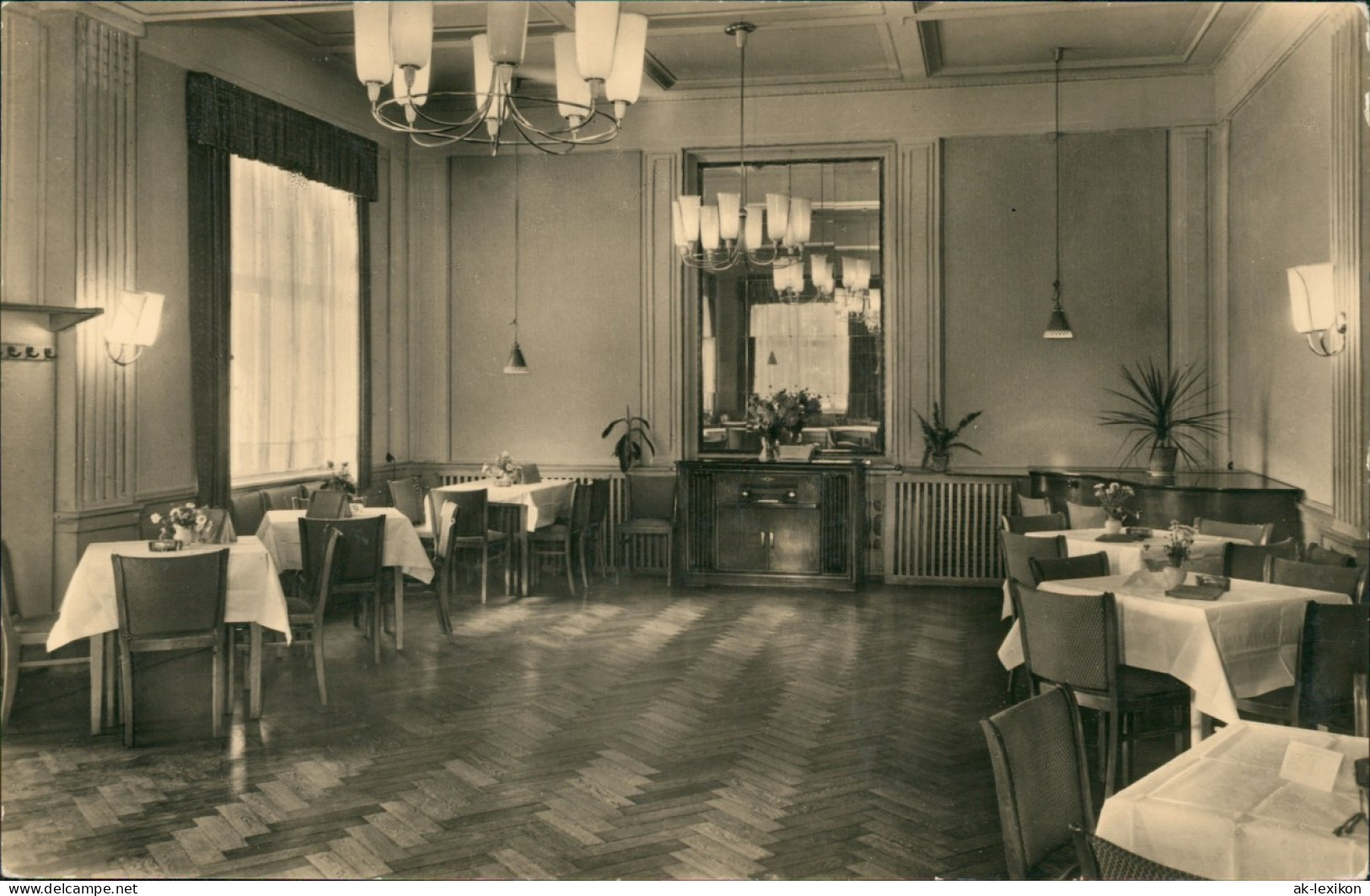 Ansichtskarte Bad Berka HO-Kurhotel, Speisesaal 1959 - Bad Berka