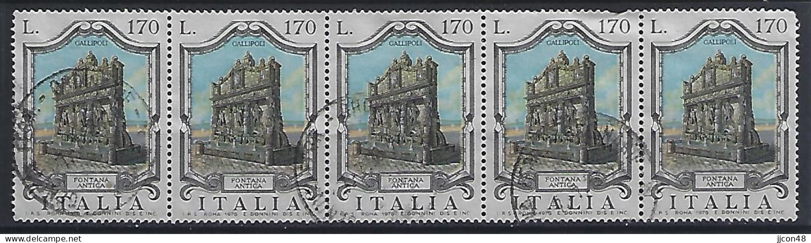 Italy 1976  Brunnen  (o) Mi.1557 - 1971-80: Usados