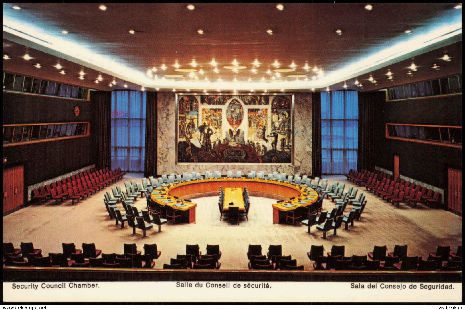 New York City United Nations Headquarter Security Council Chamber. 1978 - Altri & Non Classificati