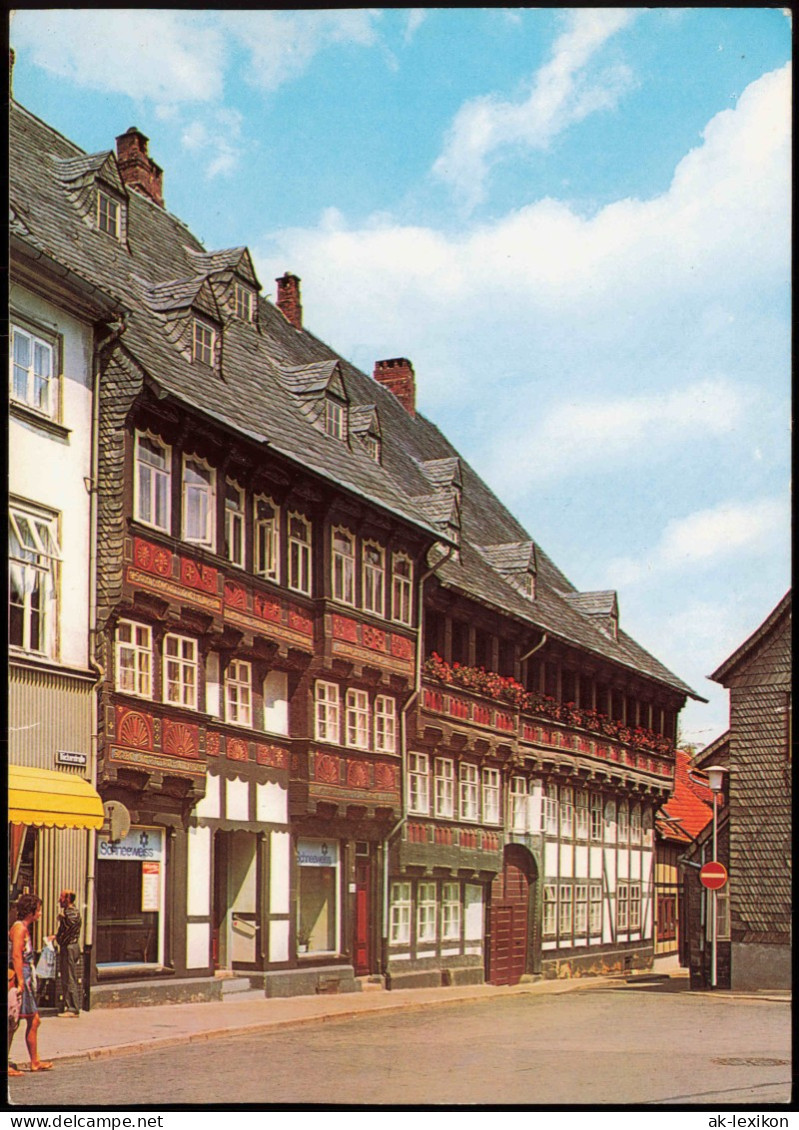 Ansichtskarte Goslar Fachwerkhäuser In Der Oberen Bäckerstraße 1970 - Goslar