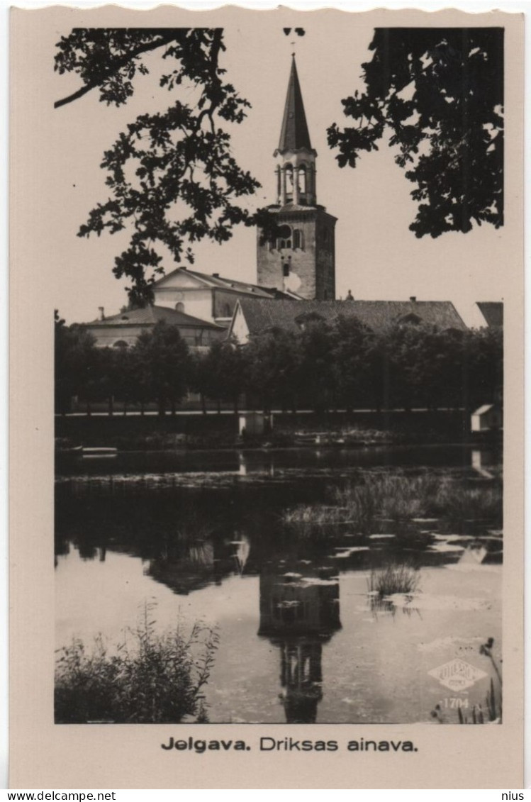 Latvia, Jelgava Mitau Mitava, Church Kirche - Lettonie