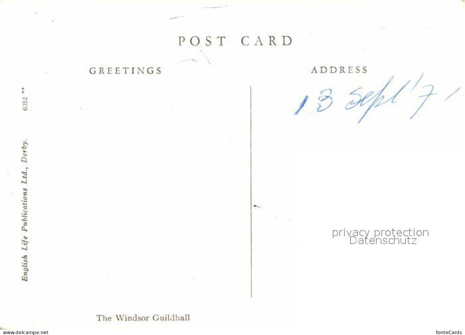 72788914 Windsor Berkshire Windsor Guildhall  - Autres & Non Classés