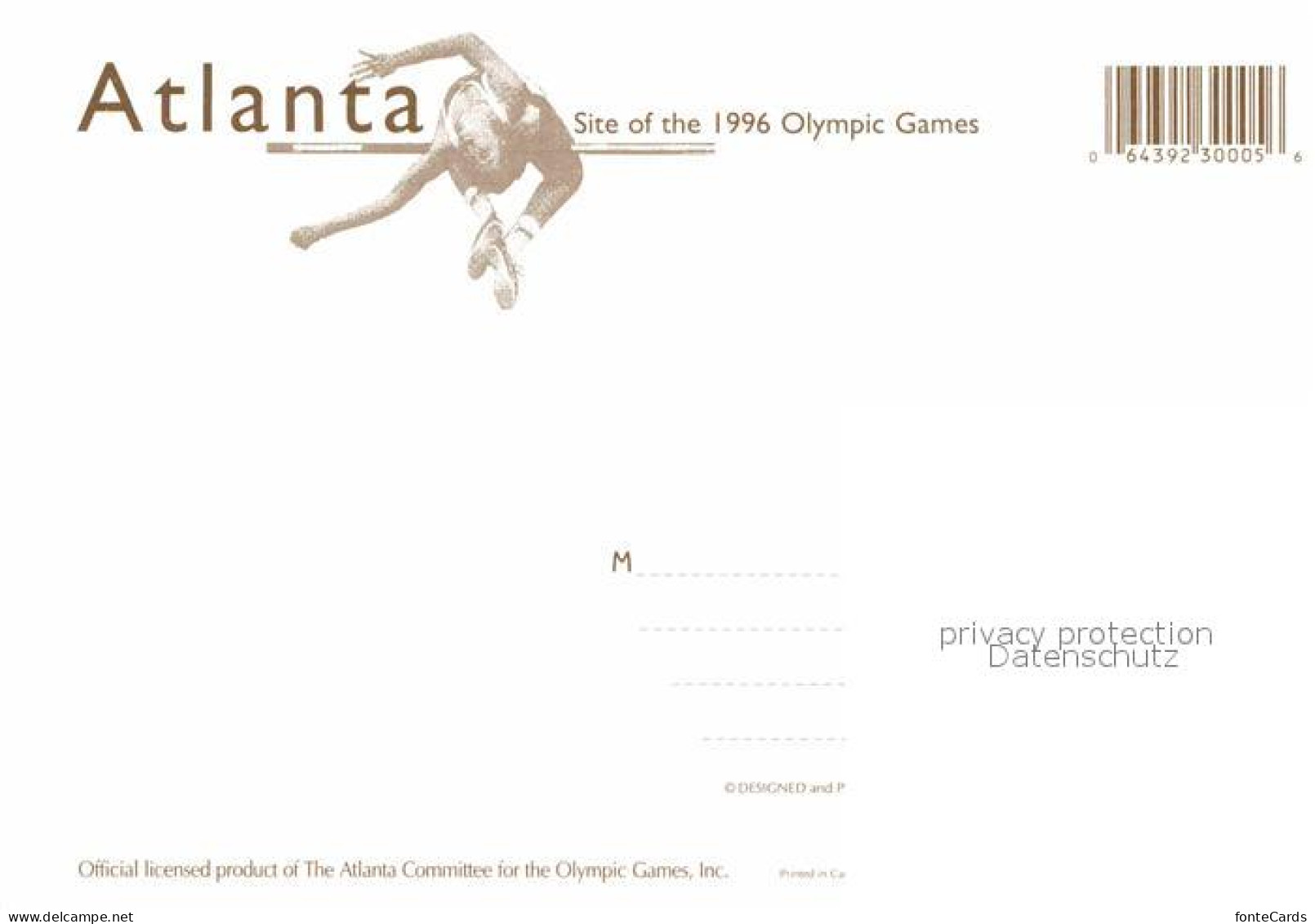 72779393 Atlanta_Georgia Olympische Sommerspiele 1996 Skyline - Other & Unclassified