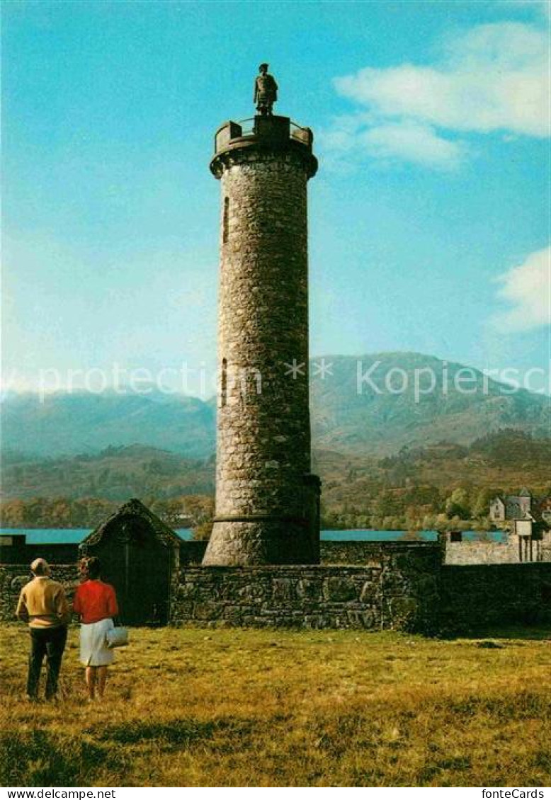 72757343 Glenfinnan Monument Highlanders Charlie Glenfinnan - Sonstige & Ohne Zuordnung