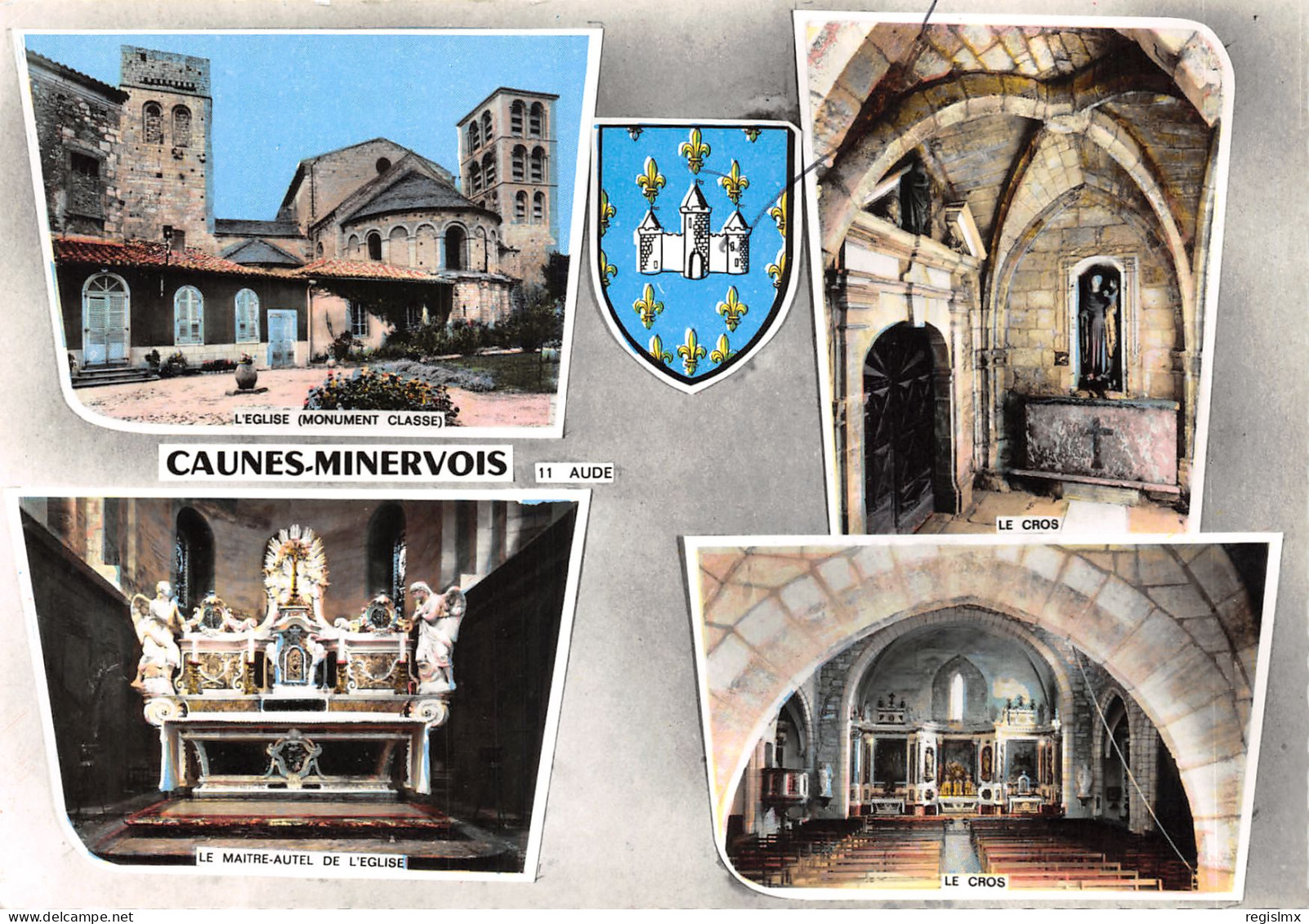 11-CAUNES MINERVOIS-N°T550-D/0129 - Altri & Non Classificati