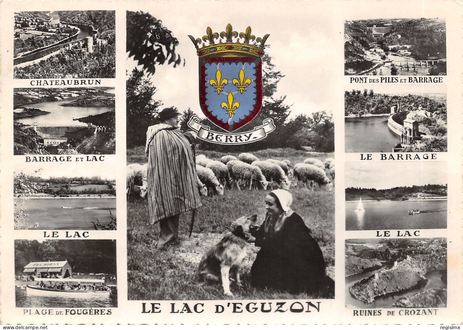 36-EGUZON-LE LAC-N°T555-A/0061 - Sonstige & Ohne Zuordnung